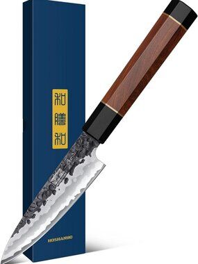 Razor Sharp 3.75" Paring Knife - Perfect for Peeling, Coring & Slicing Fruits